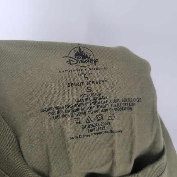 Disney Walt Disney World Green Black Crewneck Spirit Jersey S - Picture 7 of 7
